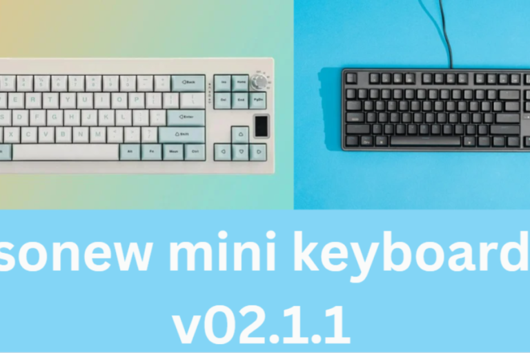 sonew mini keyboard v02.1.1